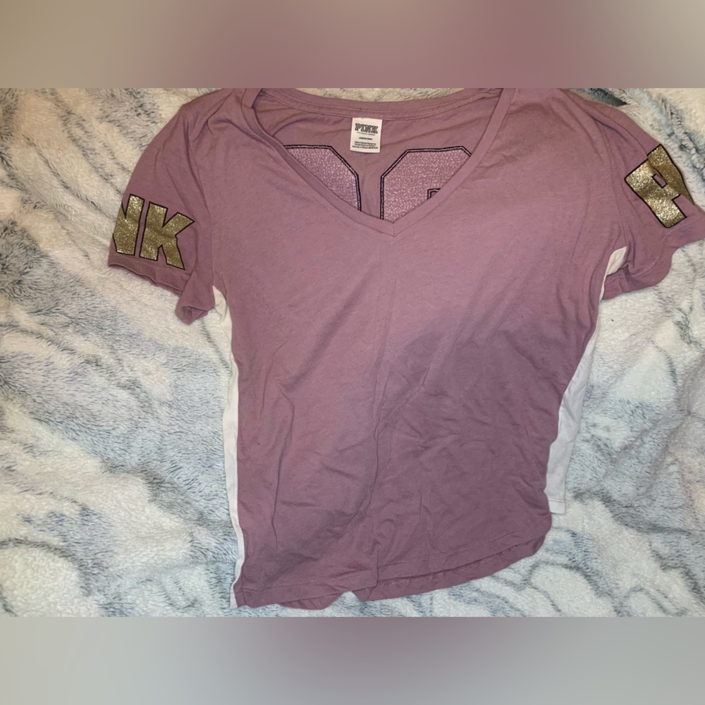 Victoria secret pink bling t shirt